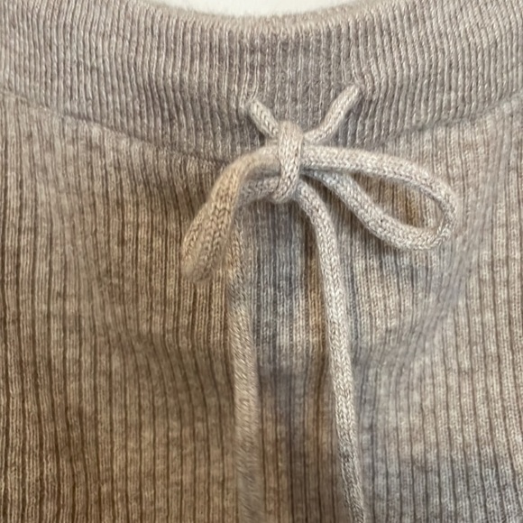 Reformation Oatmeal Luella Cashmere Mini Skirt - Picture 5 of 7